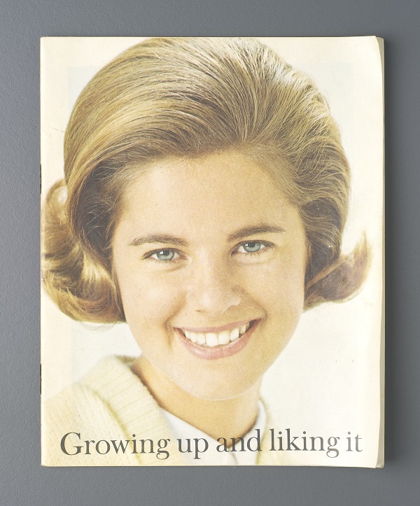 Cover of educational booklet 'Growing Up and Liking It'